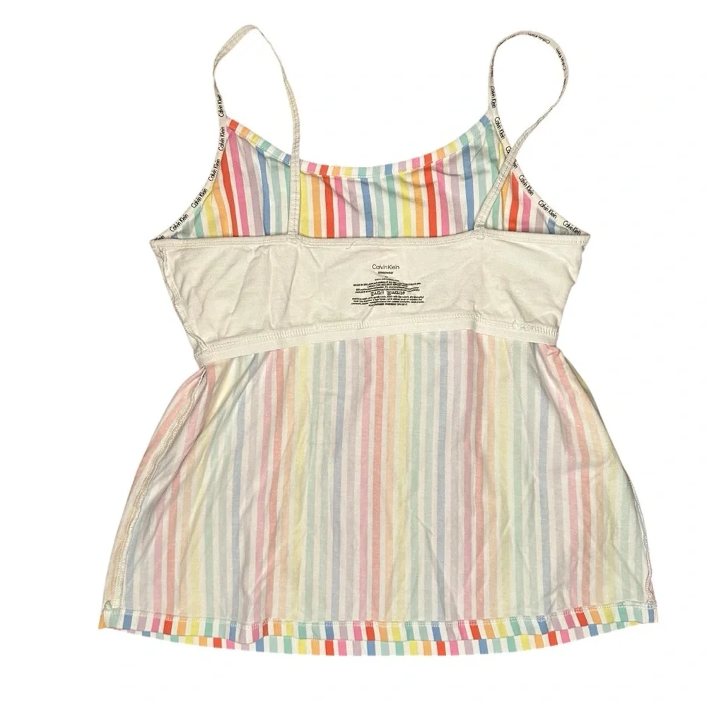 Calvin Klein Women’s Sleep Set Multi Colored 2 Piece – Size Medium - Picture 5 of 11